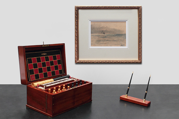 Лагорио Лев Феликсович. Судно в открытом море